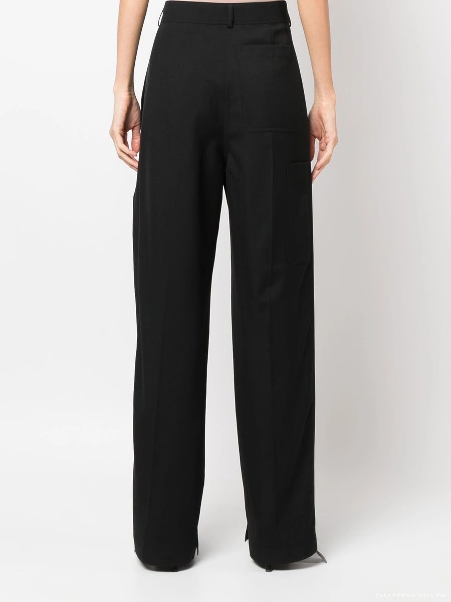 Affordable Women cargo-pocket McCartney straight-leg Stella trousers 0728